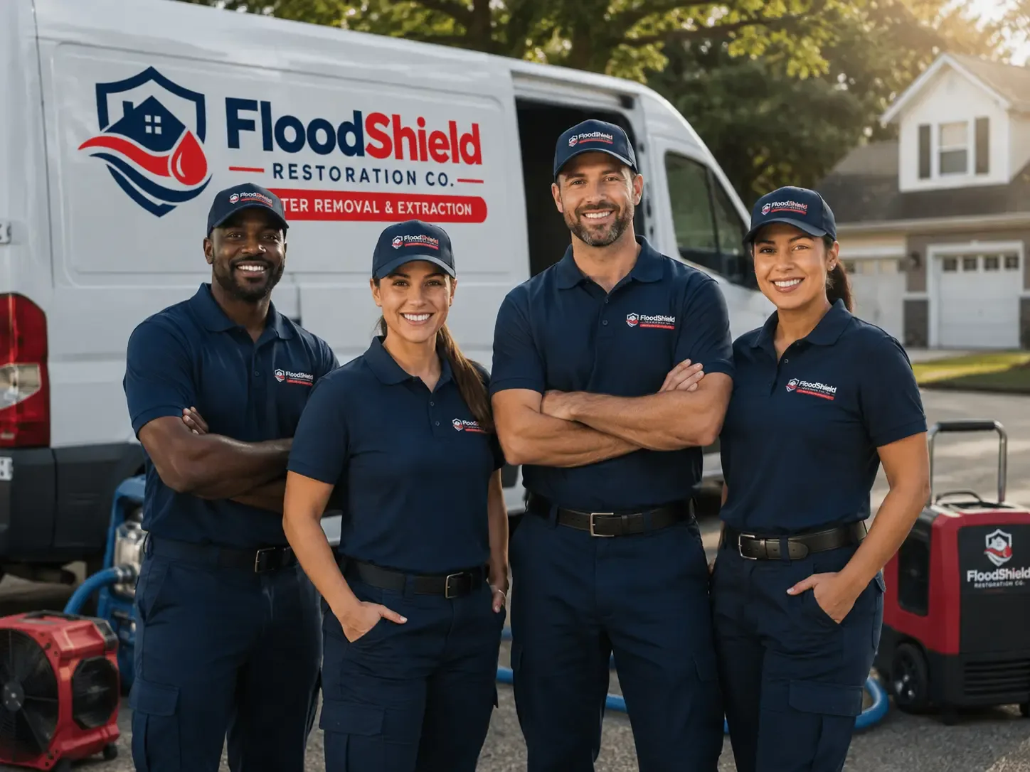 Flood Damage Restoration company in Lac Du Flambeau, WI